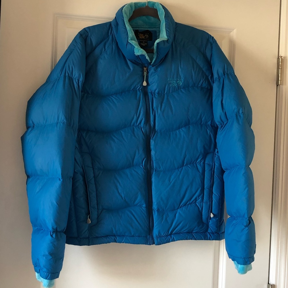 - Mountain Hardwear down puffer jacket, women’s XL